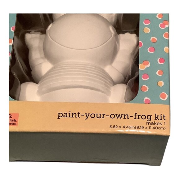 Paint Your Own Frog Kit By The Spring Shop Includes Paints Brush 2023 Release - Picture 8 of 9